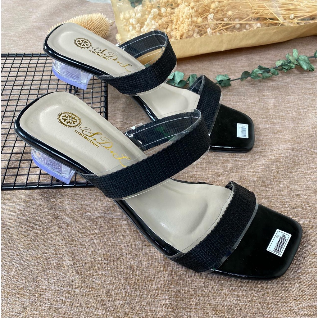 Heels SANDAL WANITA TALI BENING TERBARU