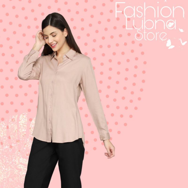 KEMEJA BAJU PAKAIAN BUSANA KERJA WANITA CEWE TREND KEKINIAN 2021