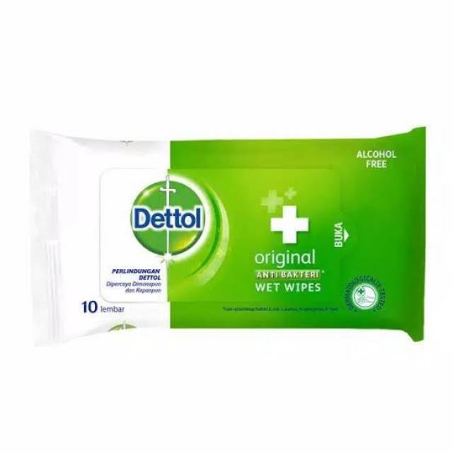 Detol tisue  basah tisu dettol original