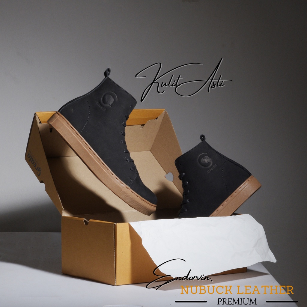 SPESIAL MAGNUS BLACK Sepatu Spatu Boots Bots Bot But Buts Casual Kasual Safety Pria Cowok Cowo Wanit