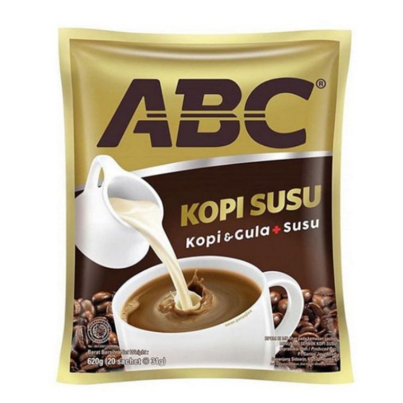 

Kopi ABC Susu 5 x 31 gr