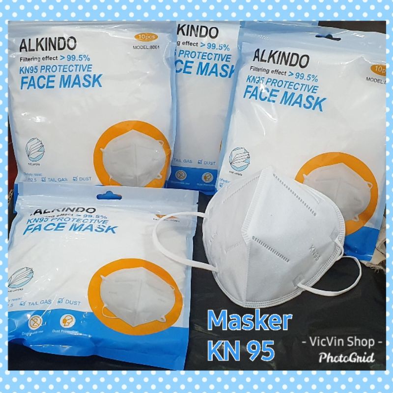 Masker KN 95 Alkindo 1 Pack/dus isi 10pcs