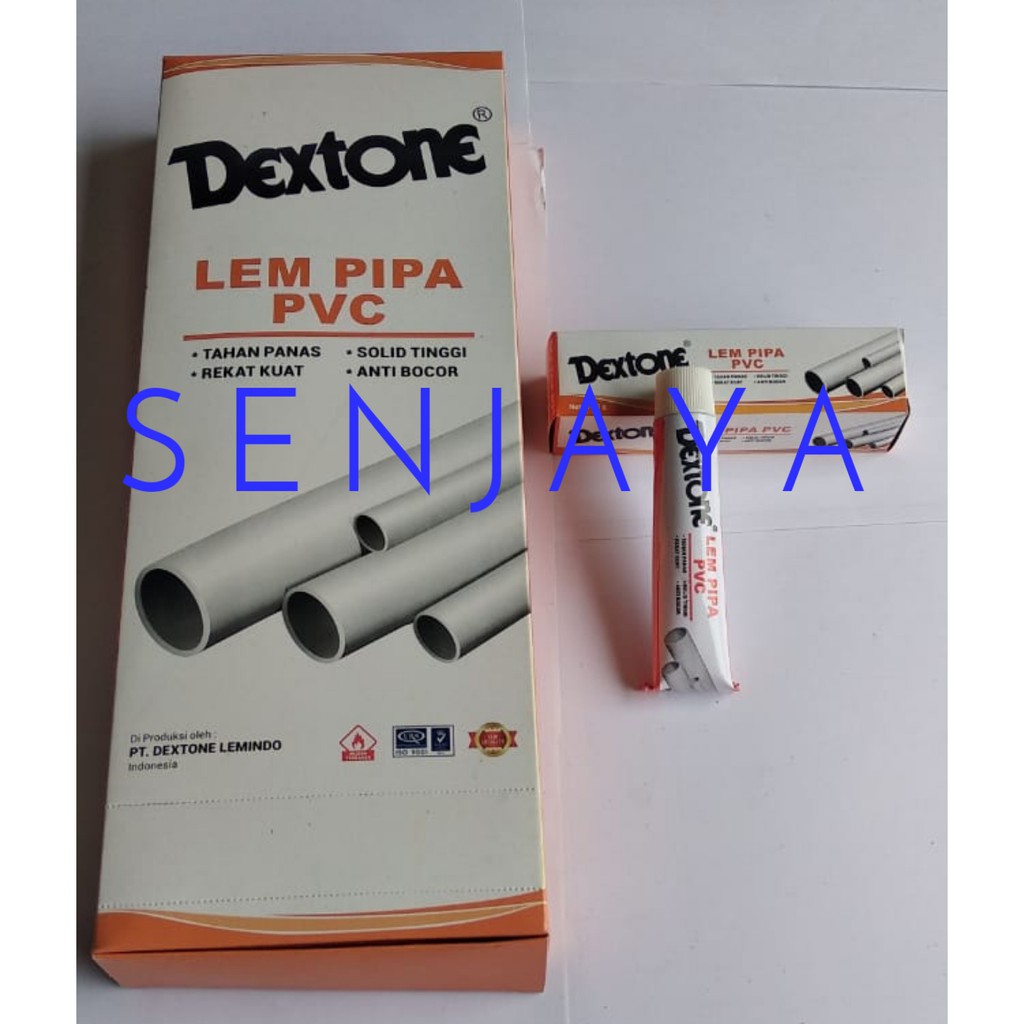 

Lem pipa PVC dextone tube 40 gram