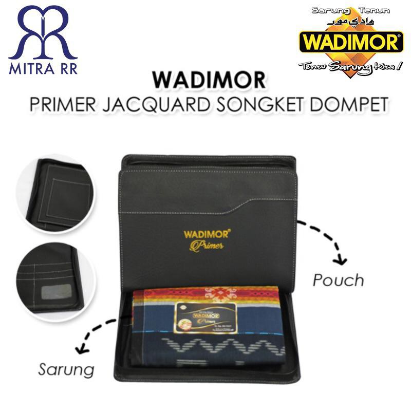 Sarung Wadimor Primer Dompet Jacquard Songket Tenun Dewasa