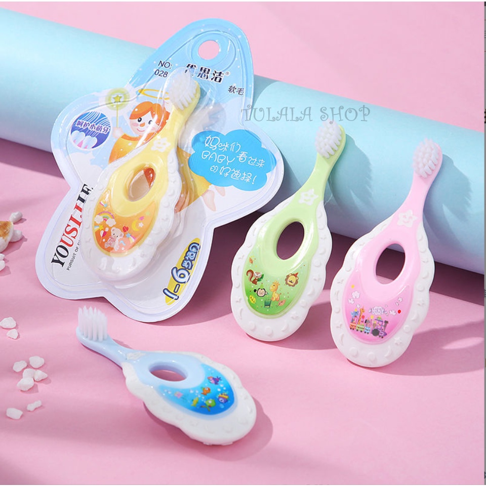 [TULALA SHOP]  Sikat Gigi Anak Bentuk U Bahan Silikon / Tooth Brush Baby Silicon type U Sikat Gigi Anak Sikat /  / Training Toothbrush