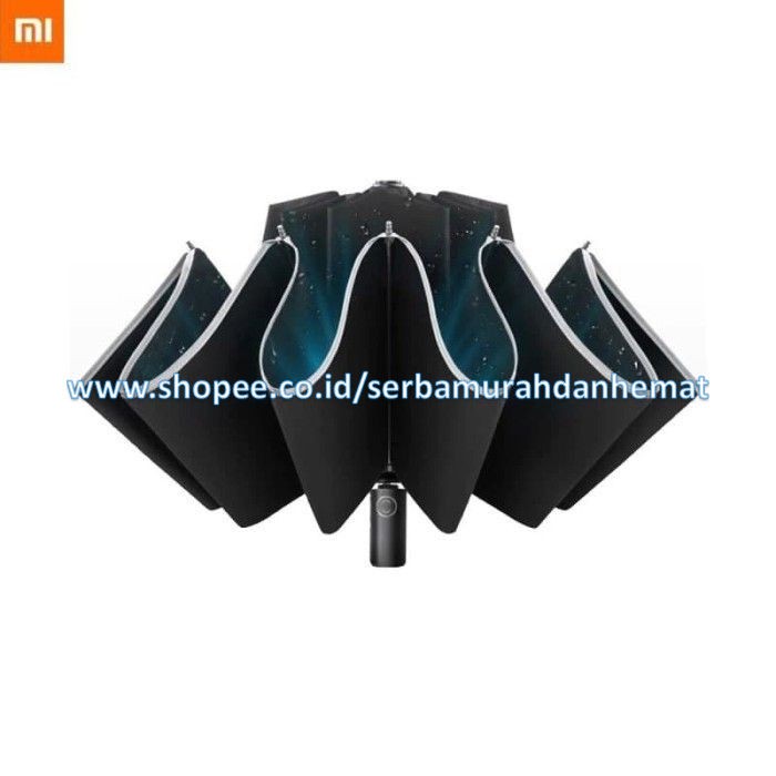 Payung Lipat LED Otomatis Terbalik ZUODU Automatic Reverse Umbrellas