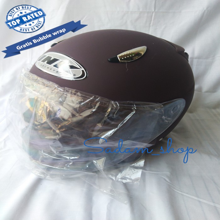 Helm Ink Centro Coklat doff Replika Terbaru Murah