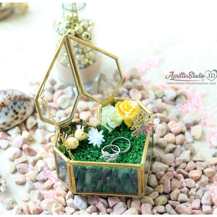 TEMPAT PERHIASAN | KOTAK CINCIN | RING BOX THERA LOVE