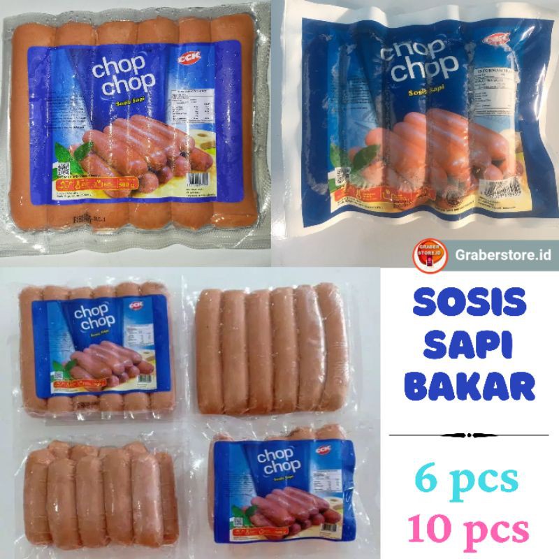 

SOSIS SAPI BAKAR ISI 6 BATANG / 10 BATANG 500gr frozen food