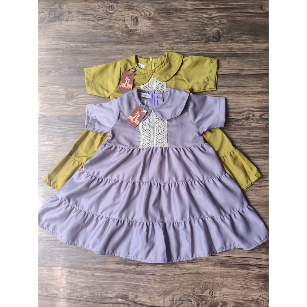 Babygiggles - Salwa Dress / Dress Anak Perempuan Andreeanna