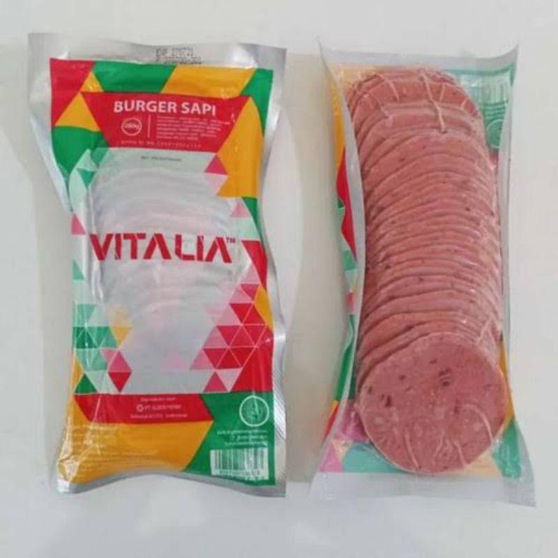 

VITALIA BURGER SAPI MINI isi 20pcs - Berat 280g