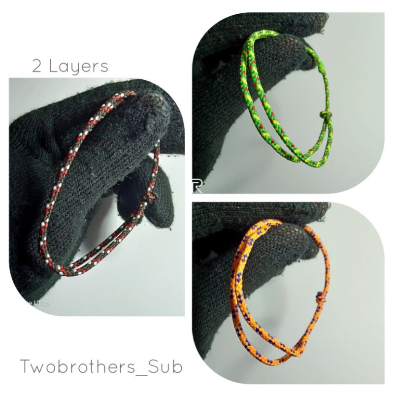 Gelang Tali Perusik 2 Layer