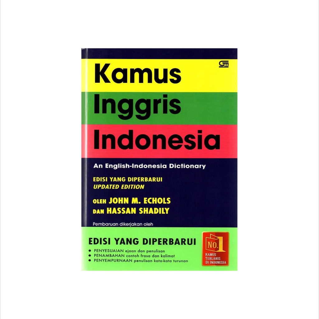 Buku Kamus Inggris Indonesia Edisi Yang Diperbarui Hc Shopee