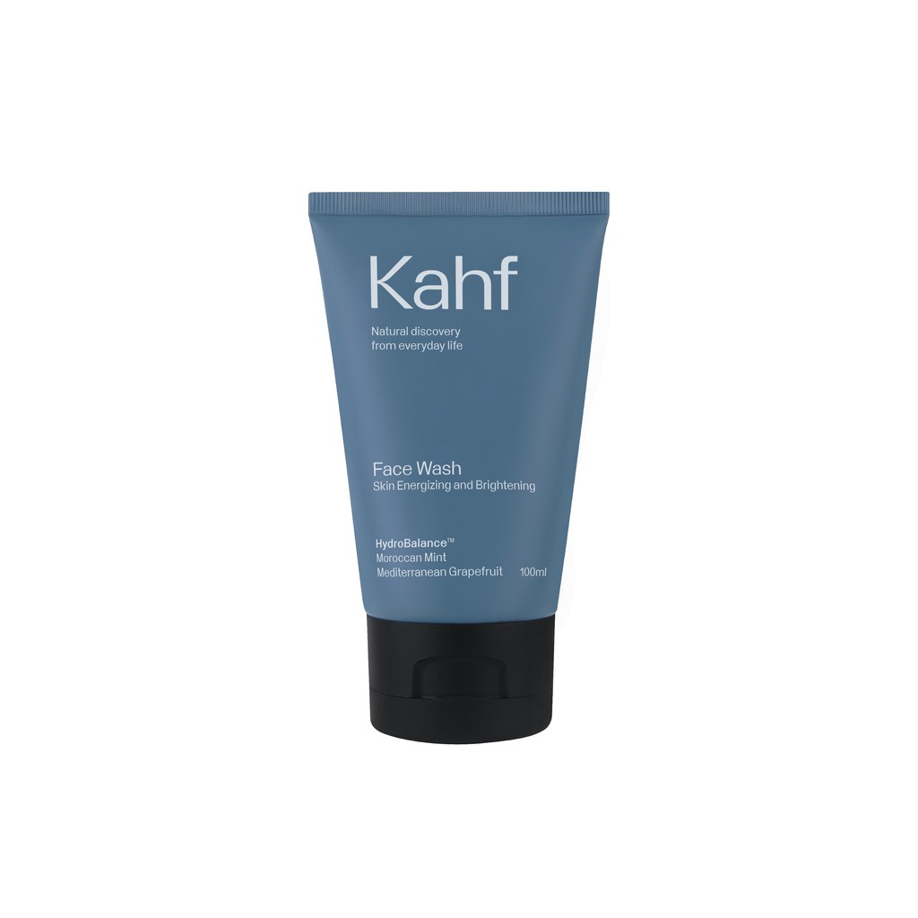 Kahf Skin Energizing &amp; Brightening Face Wash 100 ml - Sabun Cuci Pembersih &amp; Pencerah Muka / Wajah Pria