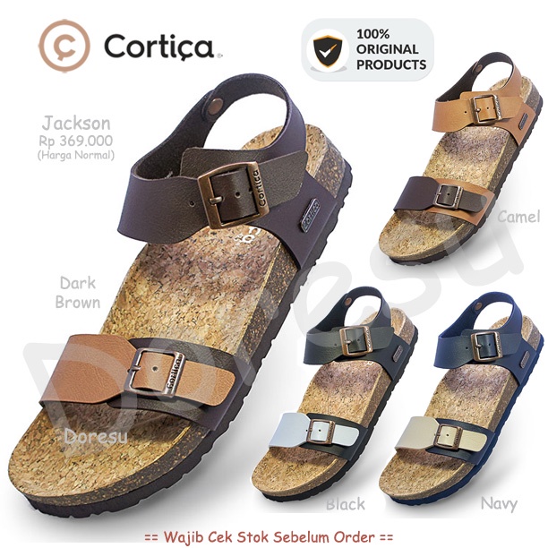 Jackson - Cortica Sandal Pria Original