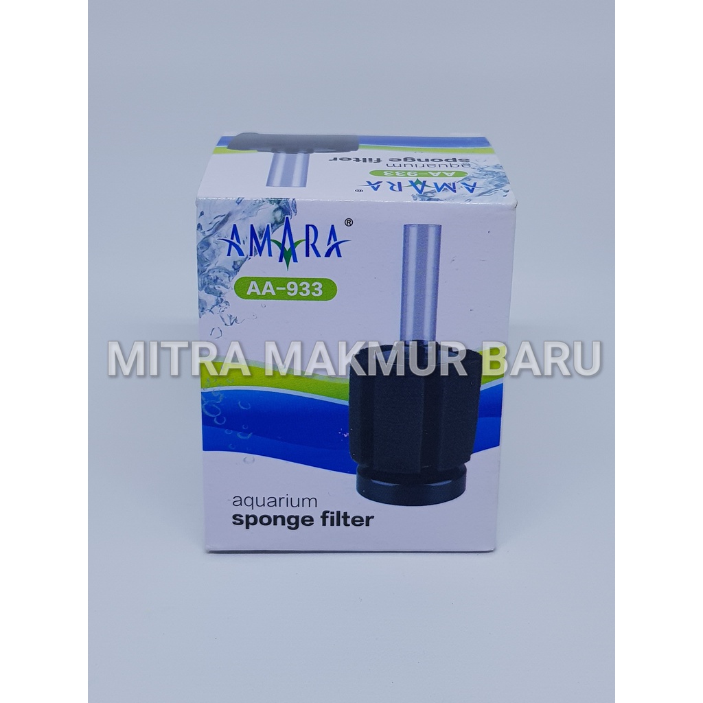 SPONGE FILTER AMARA AA-933 AQUARIUM SPONGE FILTER AMARA AA 933 Bio Foam Sponge Biofoam Filter Aquari