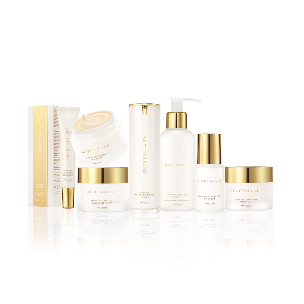 WARDAH 6pcs Crystallure Series by Wardah Cosmetics PAKET HEMAT SESERAHAN