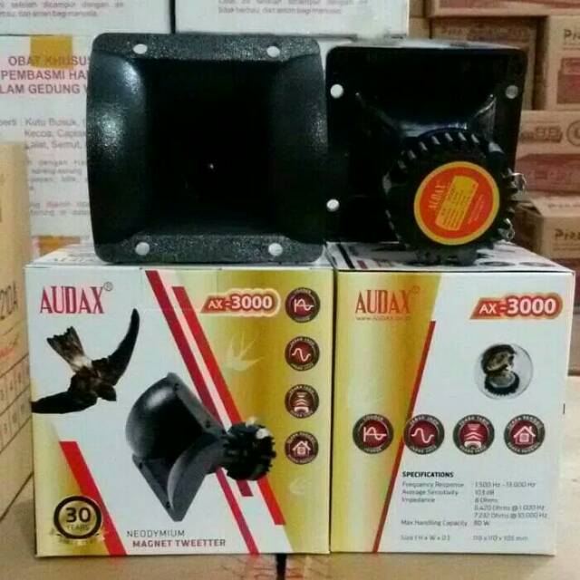 Audax AX 3000 Tweeter Speaker Walet Magnet Neodymium