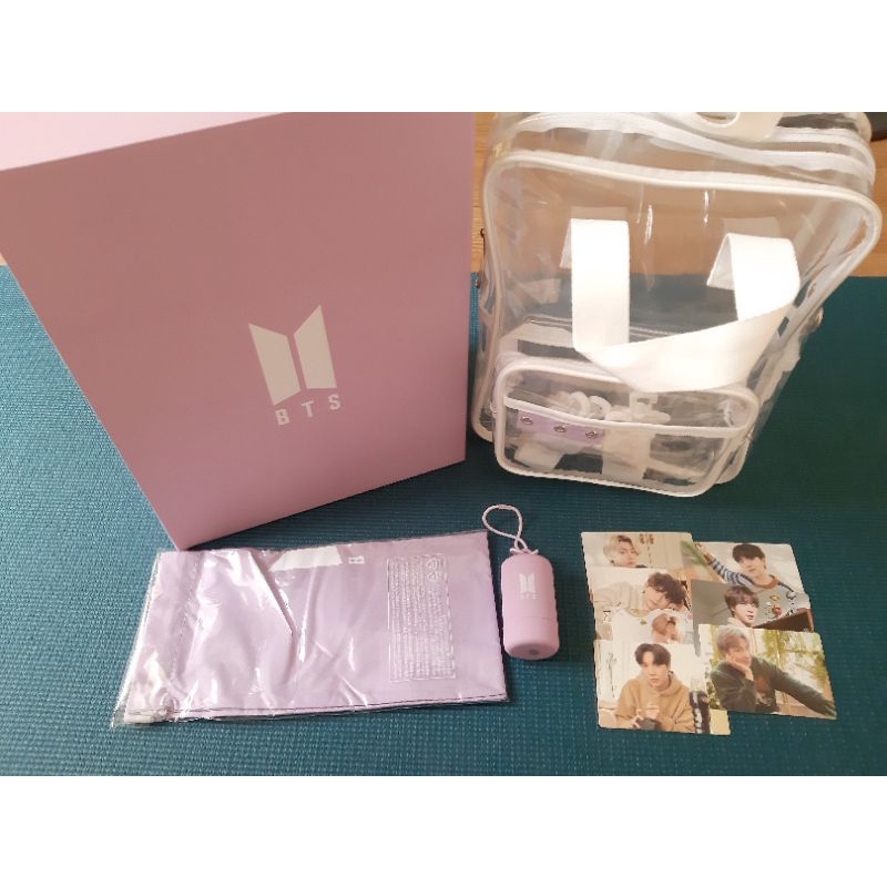 (SHARING) BTS Merch Box 7 Clear Bag Official Weverse