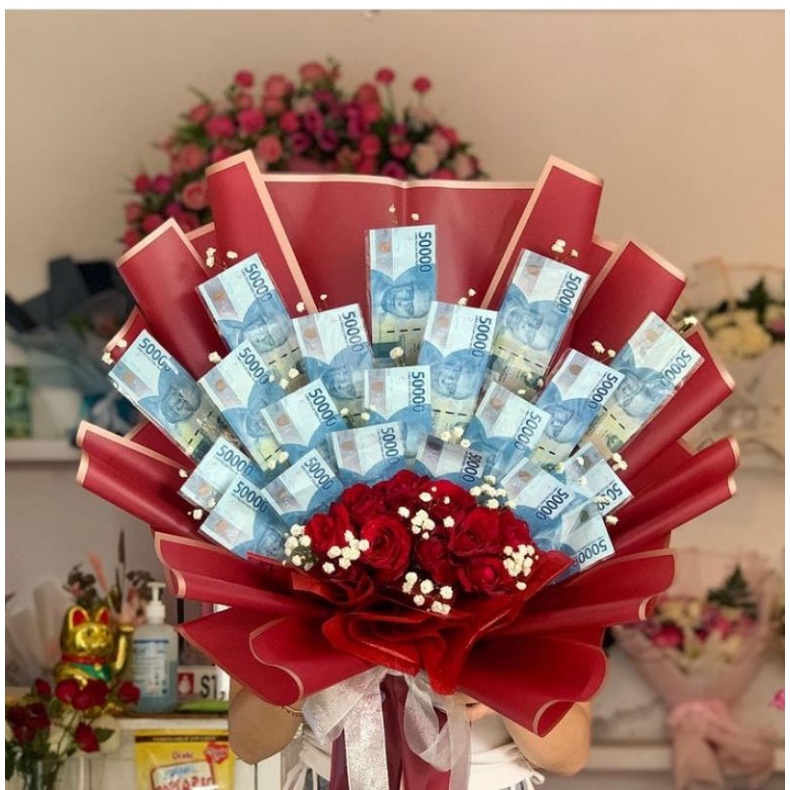 Buket uang/bouquet money/buket bunga