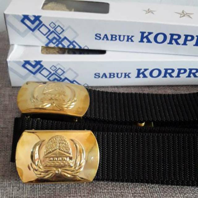 SABUK PDH KORPRI - IKAT PINGGANG PDH KORPRI LUX/PNS - GESPER KORPRI.