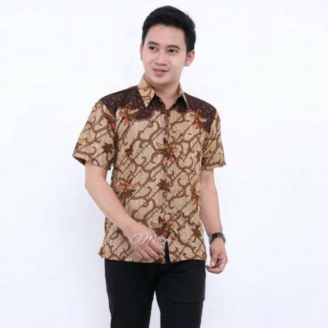 Baju  Batik  Pria  Lengan Pendek Shopee  Indonesia