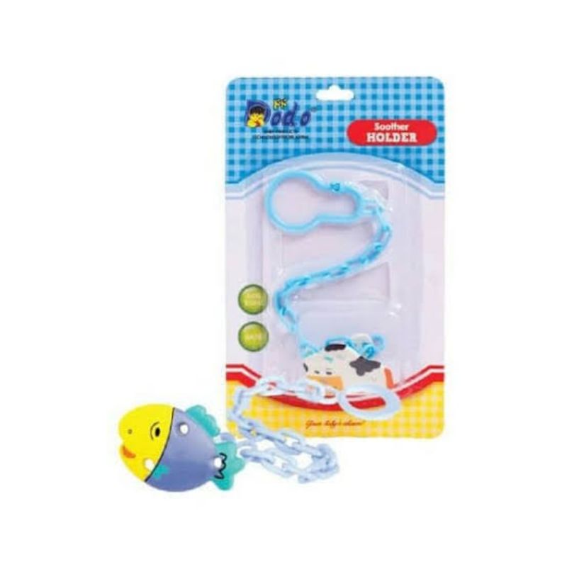 Dodo Shoother Holder Pacifier - Dodo Rantai Gantungan Empeng Bayi - Kalung Rantai Dot Bayi