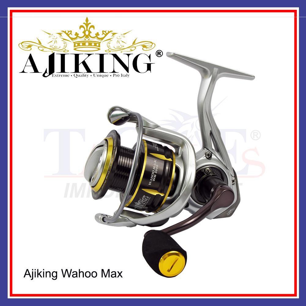 Reel Ajiking Wahoo Max 3000 Max drag 12kg - Reel Ajiking Wahoo 3000