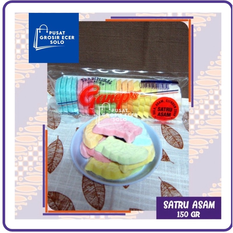 

Satru Asam Ganep 150gram