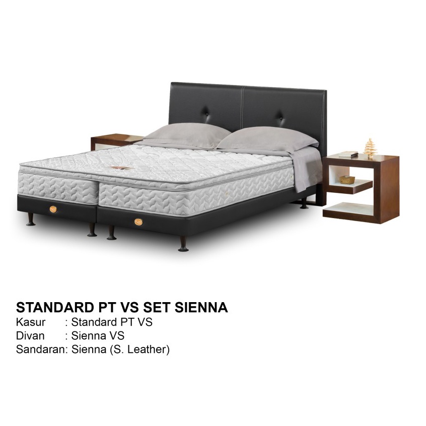 Springbed GUHDO STANDARD PLUSH TOP -Fullset- SIENNA