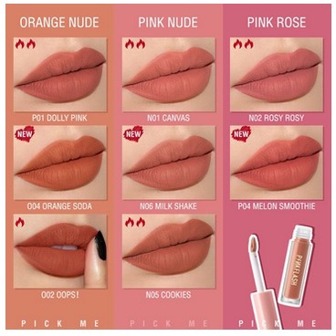 ★ BB ★ PINKFLASH Lasting Matte Lipcream | PINK FLASH Lipstick - PF L01