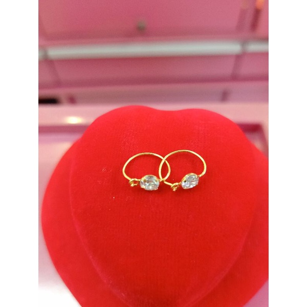 ANTING BAYI DAN ANAK PERAK 925 MAS 24K