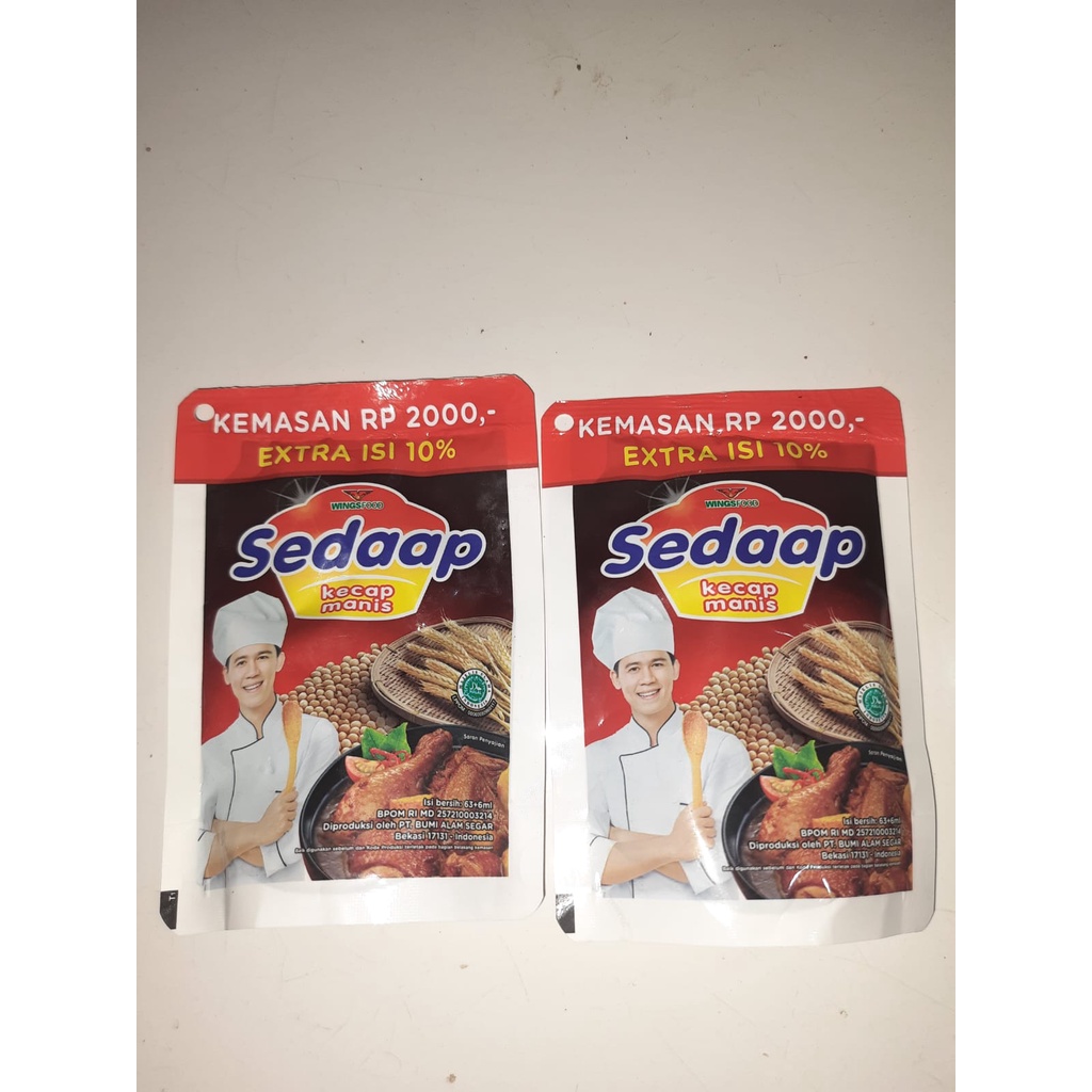 

Kecap Sedaap Manis 63ml extra lebih banyak / kecap manis
