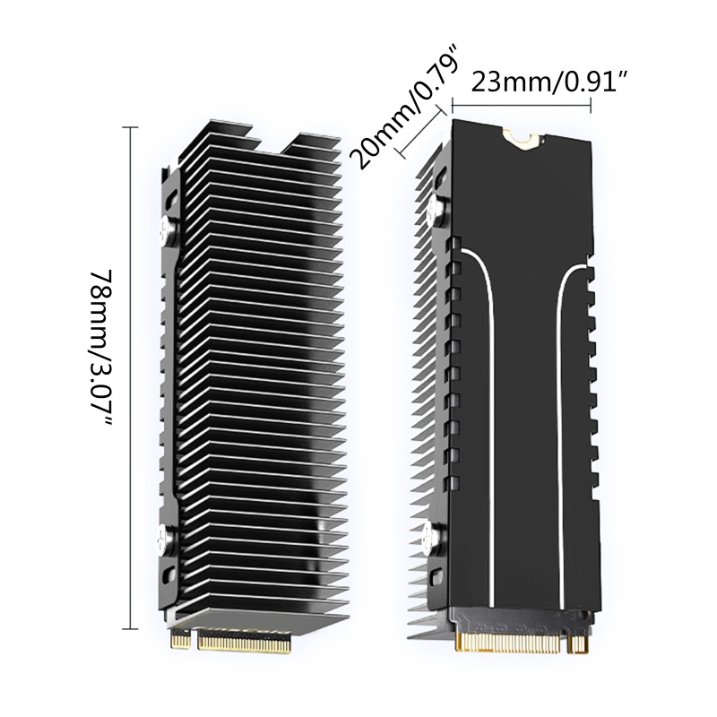 Bt 2280untuk M.2 SSD Radiator Solid State Hard Disk Cooler M2 NVMe SSD Heatsink Radi