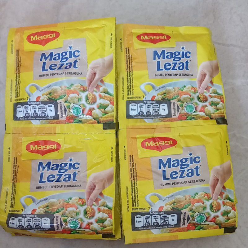 

Magic lezat / bumbu penyedap serbaguna