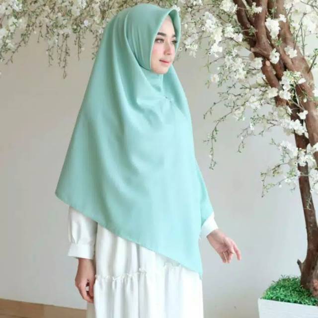 Promo Jilbab  segi  empat  syar i wolfis  exlusive Shopee 