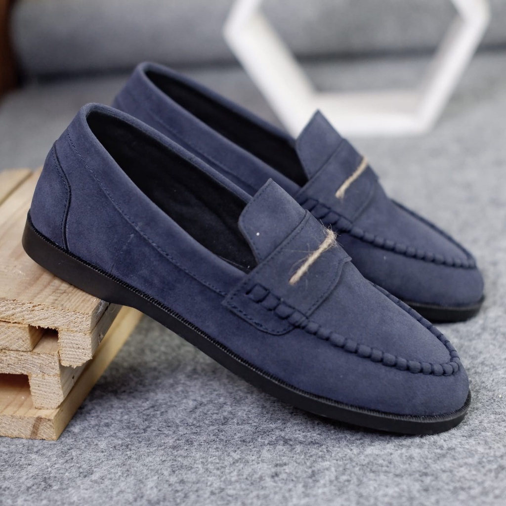 BURAY X SEPATU SLIP ON PRIA LOAFER BOI DEWASA SUEDE PREMIUM CASUAL FORMAL SLIP ON PRIA KERJA KANTOR GURU PNS PESTA RESMI NYAMAN || SLIP ON PRIA PANSUS BERKUALITAS 2022