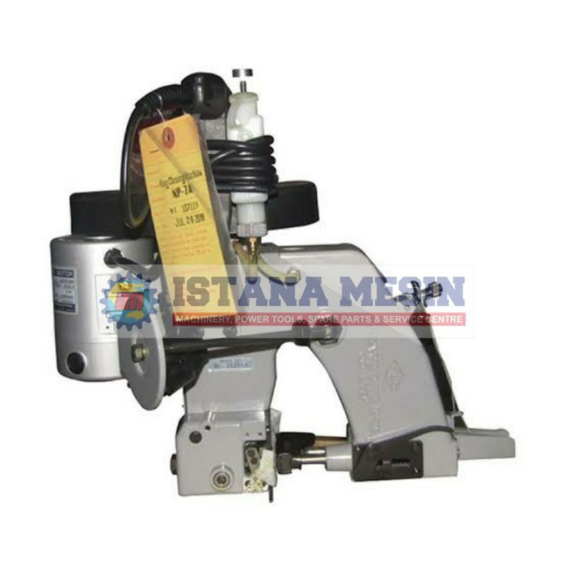 MESIN JAHIT GONI PORTABLE MESIN JAHIT KARUNG GONI LISTRIK NP 7A