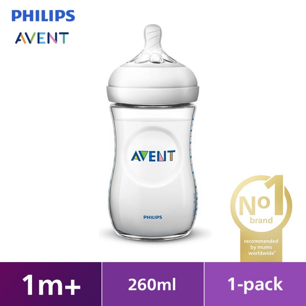 Botol Susu Philips Avent Natural Single 260 ML