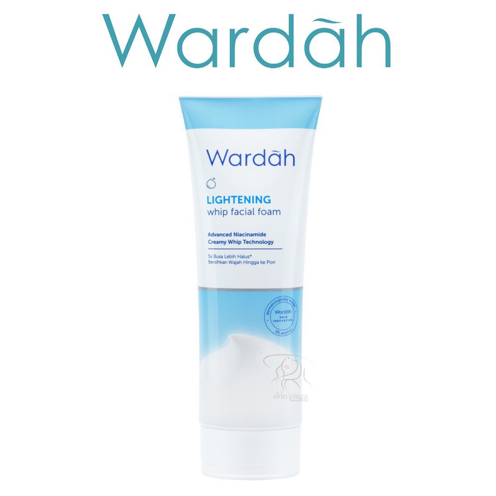 Wardah Lightening Whip Facial Foam 50ml Pembersih Wajah