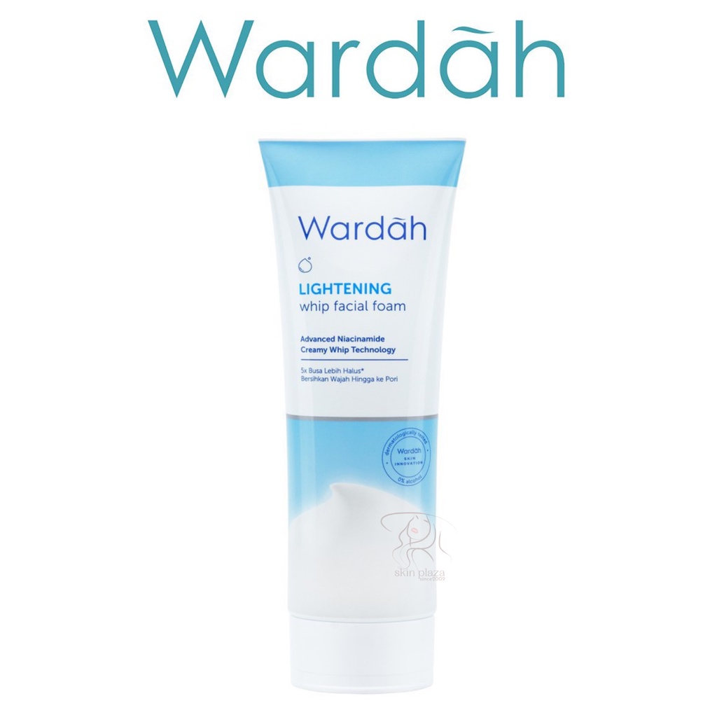 Wardah Lightening Whip Facial Foam 50ml Pembersih Wajah