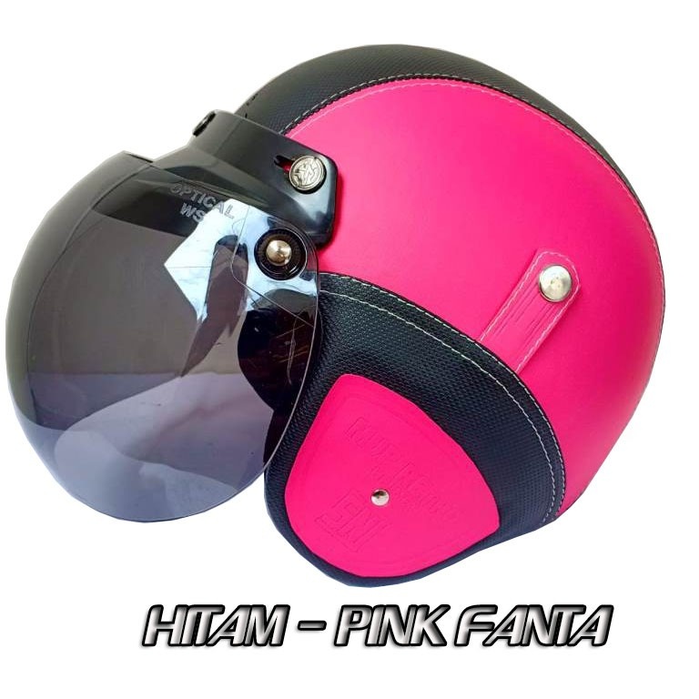 HELM BOGO DEWASA KACA CEMBUNG FREE BOX