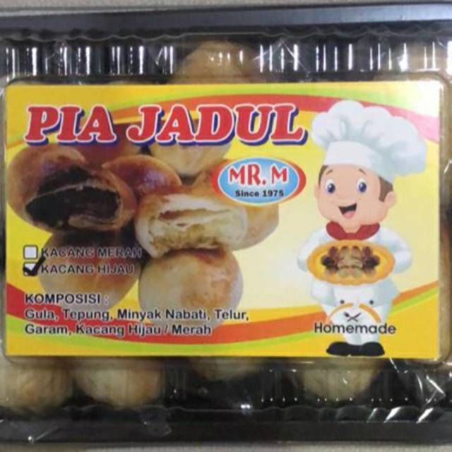 

Pia Kacang Hijau Dan Kacang Mr.M Halal Homemade