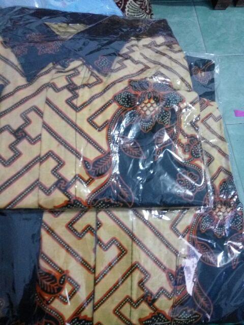 Baju Batik Pria Gus Azmi Syubbanul Muslimin Batik Katun Halus Hadroh Azzahir Hilwa Ala Santri Modern