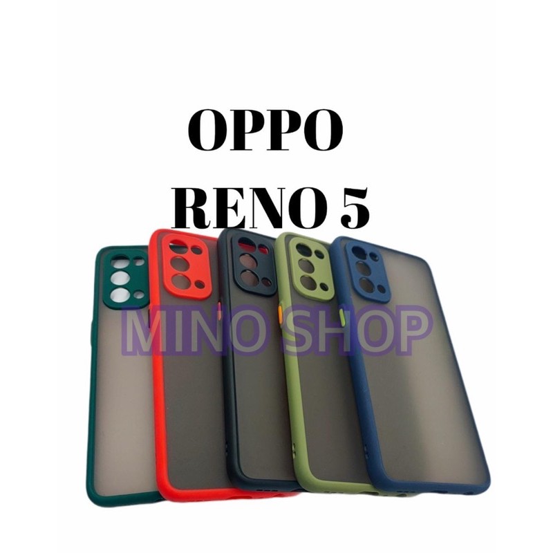 SOFTCASE OPPO RENO 5 - HARDCASE DOVE MYCHOICE PLUS PELINDUNG KAMERA - AERO CASE