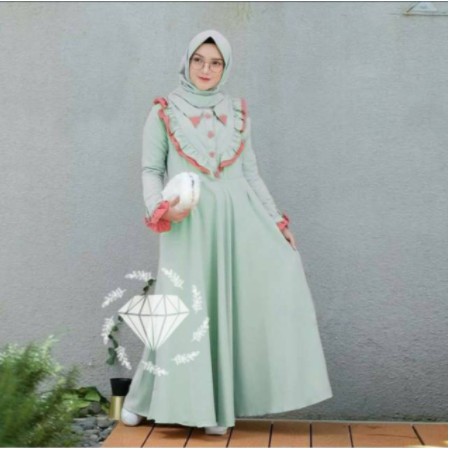 Maxy Kimmie Baju Gamis Muslim Terbaru 2020 2021 Model Baju Pesta Wanita kekinian
