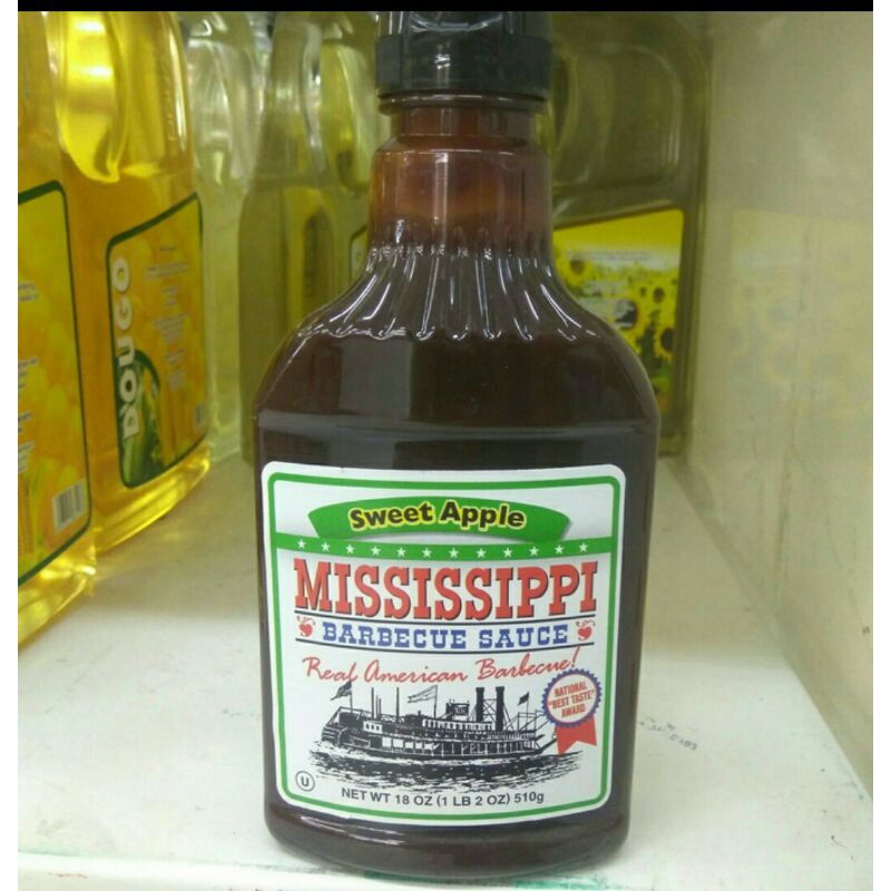 

MISSISSIPPI BBQ SWEET APPLE 18oz (510gr)