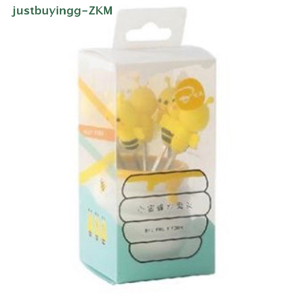 6 Pcs / set Garpu Buah Madu Bahan Stainless Steel Untuk Anak