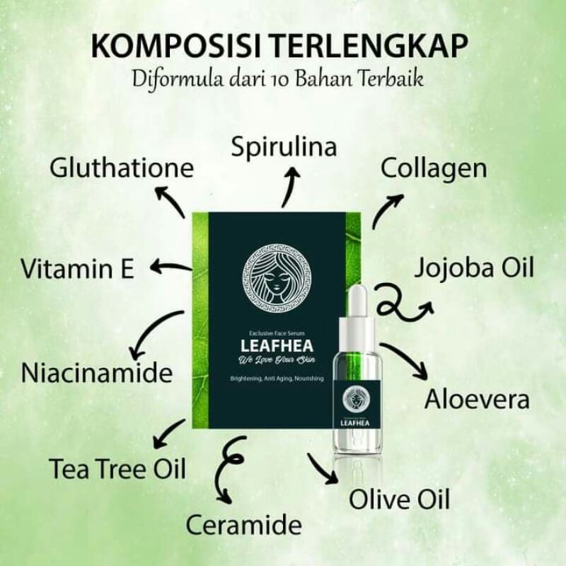Serum Leafhea 1paket Isi 3