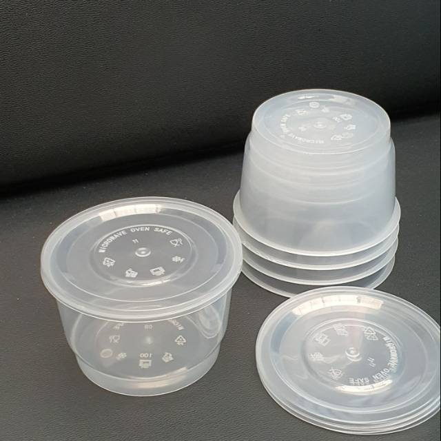 Cup Puding Mini/Cup Gelas Plastik 100ml